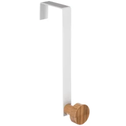 Colgador De Puerta Individual De Bambú