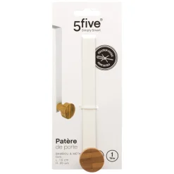 Colgador De Puerta Individual De Bambú