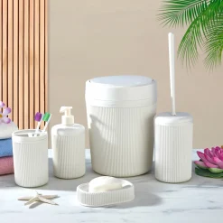 Conjunto de 5 piezas wc ALESTA crema