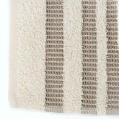 Conjunto de 2 toallas de baño CHLOÉ natural