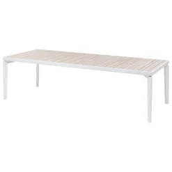 Conjunto de mesa fija IBAIA y 6 sillas PIAZZA