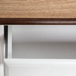 Consola De Mdf C/2 Cajones 110x40x85Cm