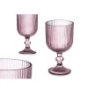 Copa De Agua Rayas Rosa 37Cl