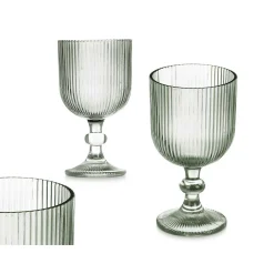 Copa De Agua Rayas Verde 37Cl