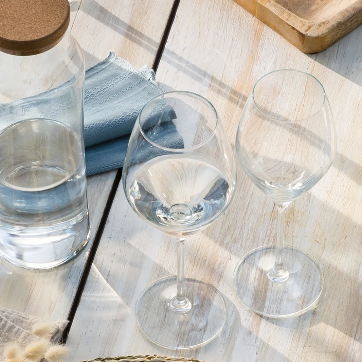 Copa de agua SILVIA de vidrio 47cl