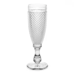 Copa De Champán Diamond De Vidrio 18cl