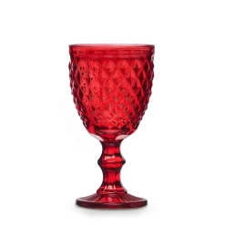 Copa De Vino Diamante Rojo 22cl