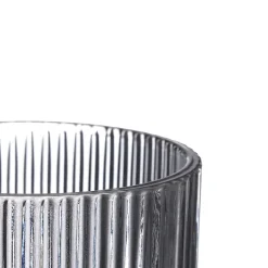 Copa De Vino Rayas Gris 26cl