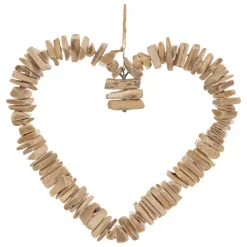 Corazón Decorativo P/Colgar 36x4.5x37Cm