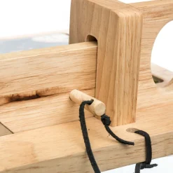 Cortadora Charcutería Con Tabla Madera