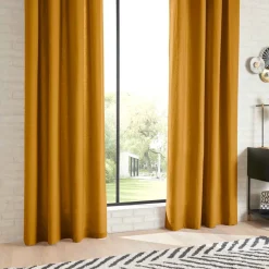 Cortina ANJALI ocre 135x240cm