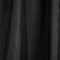 Cortina De Ducha De Poliéster Negra