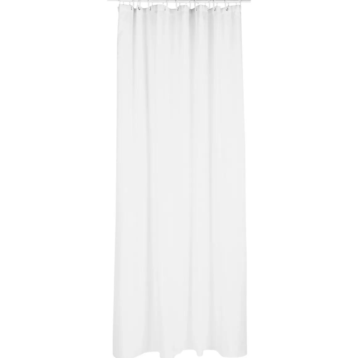 Cortina De Ducha De Poliéster Blanca