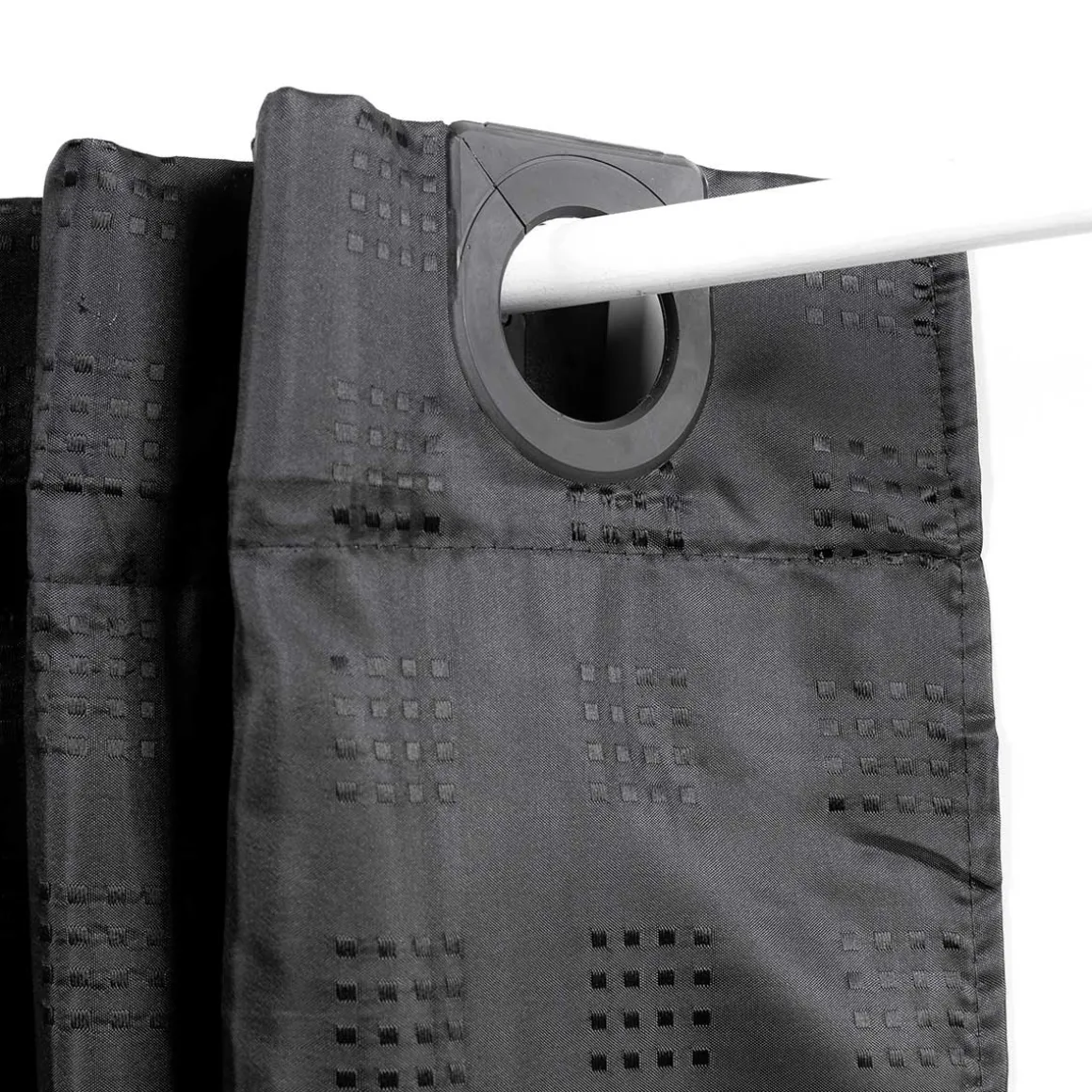 Cortina De Ducha Negra 180x200cm