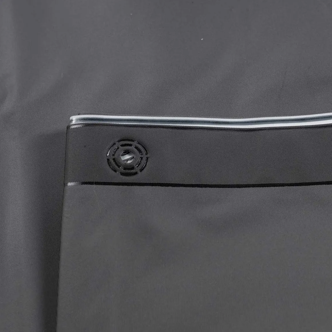 Cortina De Ducha Peva Negra 180x200cm