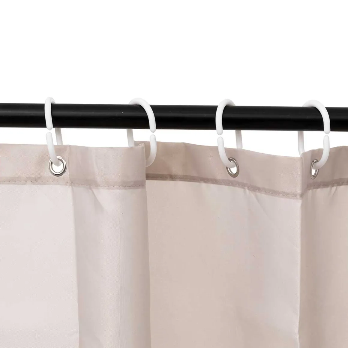 Cortina De Ducha Poliéster Color Lino