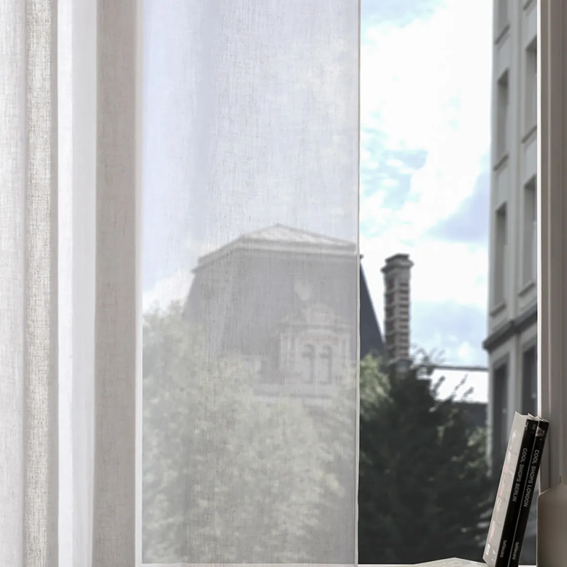 Cortina Fred Blanca 140x240Cm