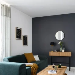 Cortina Fred Blanco Y Rayas Negro 140x240cm