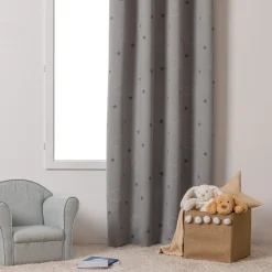 Cortina Gris Fluorescente 140x250Cm