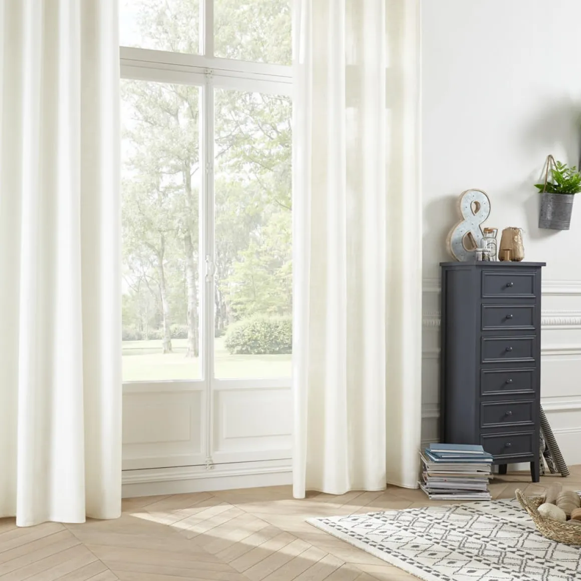 Cortina León Marfil 140x260Cm