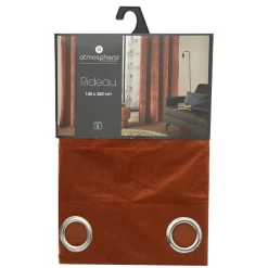 Cortina LILOU terracota 140x260cm