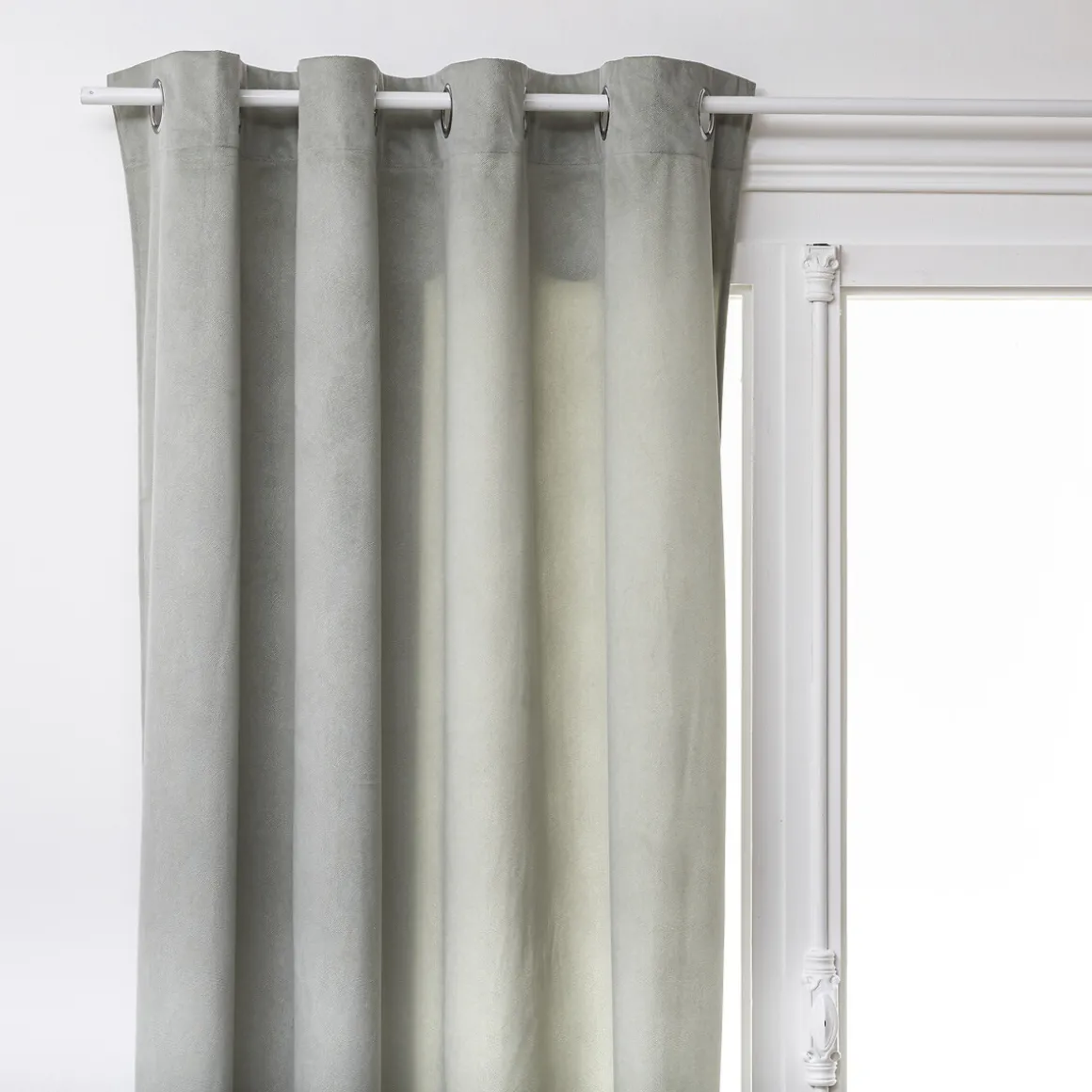 Cortina LILOU verde celadón 140x260cm