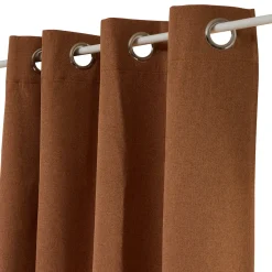 Cortina LUA terracota 140x260cm