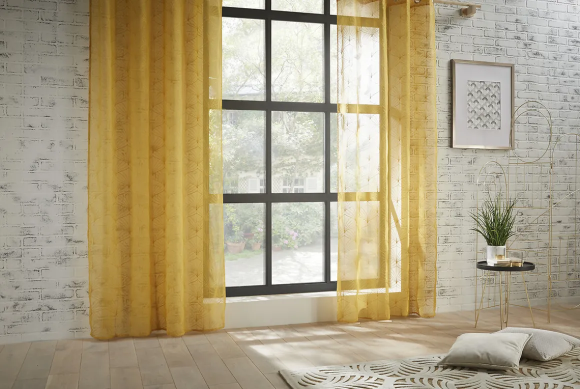 Cortina Mia Ocre 140x240cm