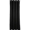 Cortina Opaca Negra 140x260Cm
