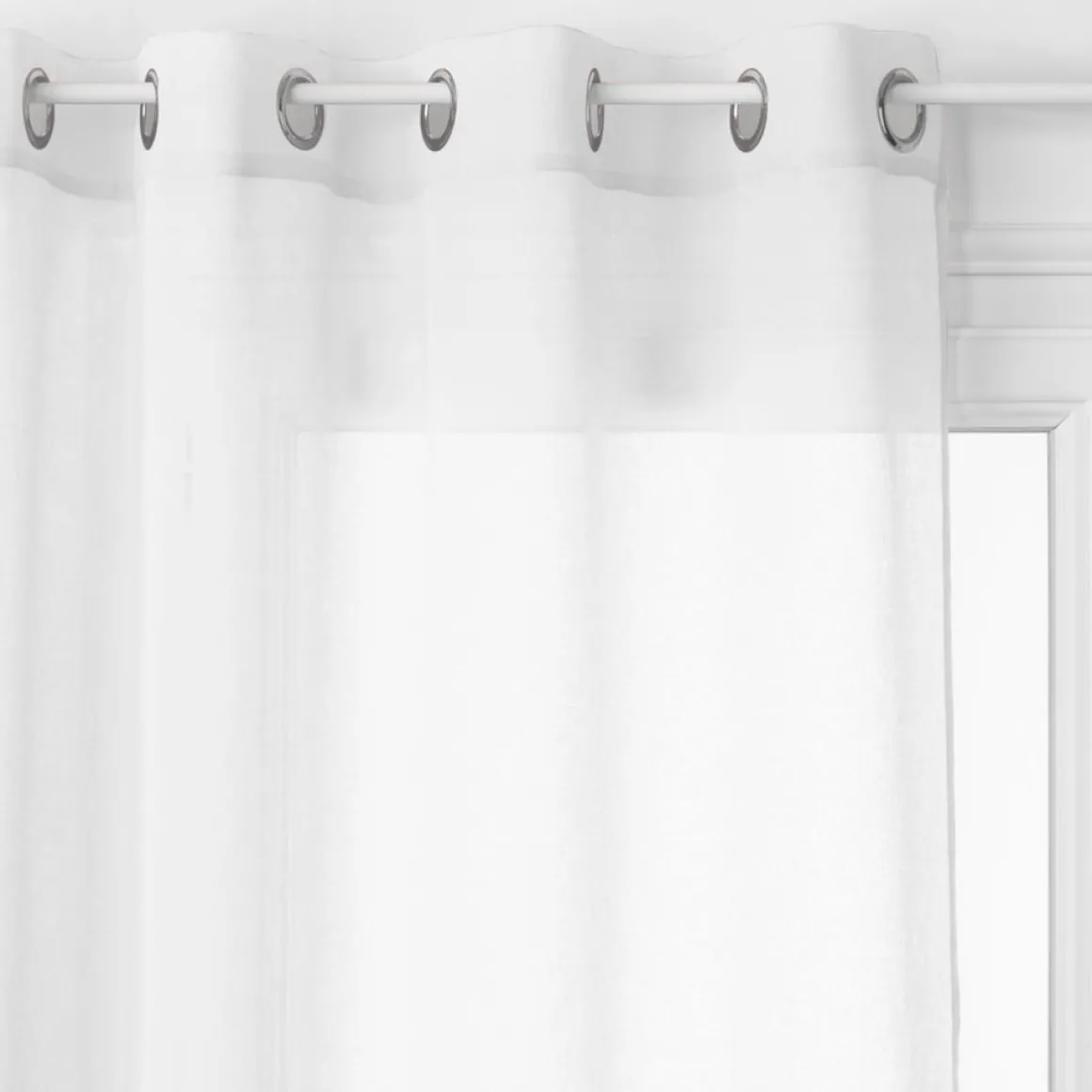 Cortina Organza Blanca 140x240Cm