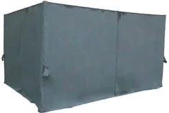 Cortinas para pérgola palmera gris ardosia