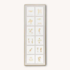 Cuadro 3D CURTIS taupe 51.6x151.7cm