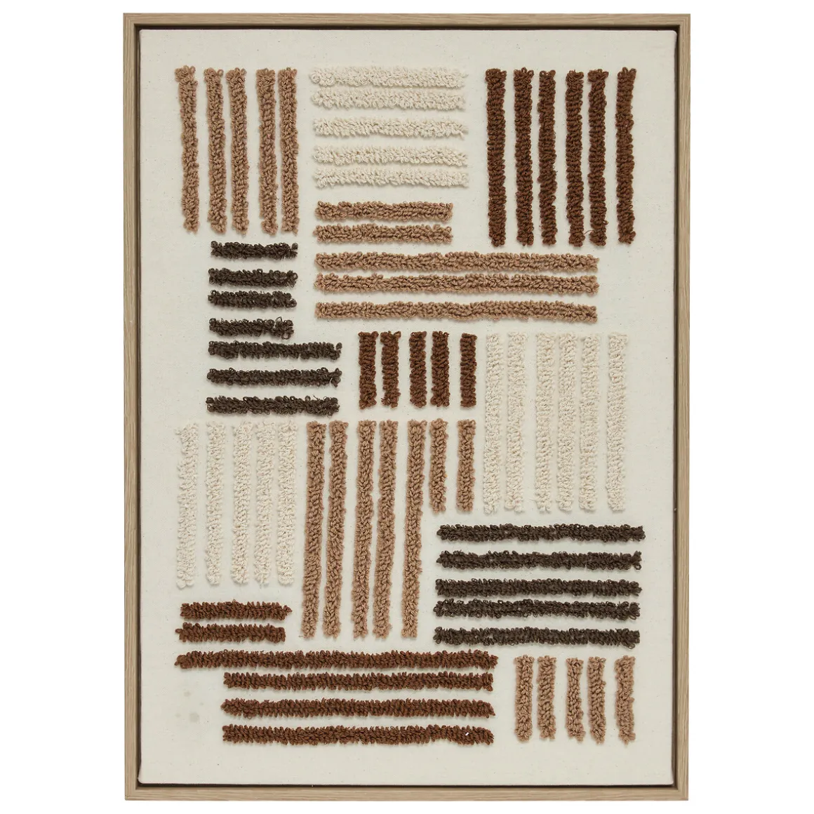 Cuadro decorativo 3D EMIR marrón 70x50cm