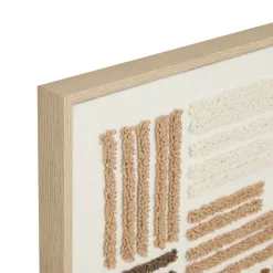 Cuadro decorativo 3D EMIR marrón 70x50cm