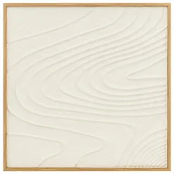 Cuadro decorativo HATEYA de líneas con relieve