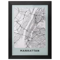 Cuadro Decorativo Manhattan 24cm