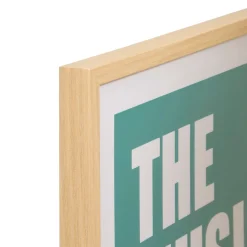 Cuadro decorativo music DARIUS verde 50x70cm