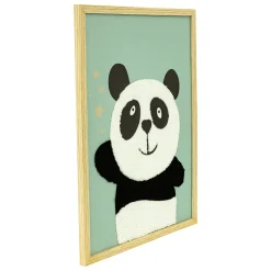 Cuadro decorativo panda 30x40cm