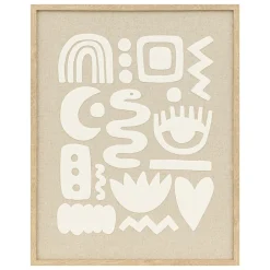 Cuadro decorativo PETRA con relieve