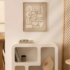 Cuadro decorativo PETRA con relieve