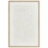 Cuadro decorativo TALIMA beige 60x90cm