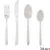 Cubertería ORBA con 24 pzas de acero inoxidable