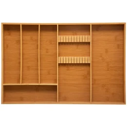 Cubertero Bambú C/6 Compartimentos