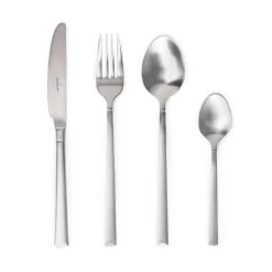Cubiertos de 24 piezas FLORENCE de acero inox