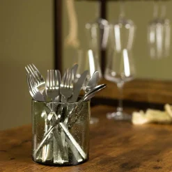 Cubiertos de 24 piezas FLORENCE de acero inox