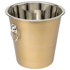 Cubitera Dorada De Acero 21.5cm