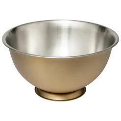 Cubitera Dorada De Acero 40cm