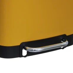 Cubo de basura ARIANE amarillo metãlico 30l