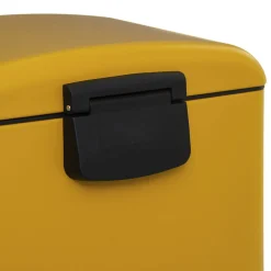 Cubo de basura ARIANE amarillo metãlico 30l