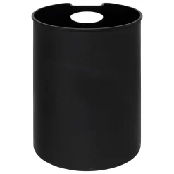 Cubo de basura beige de metal con pedal DELTA 6l